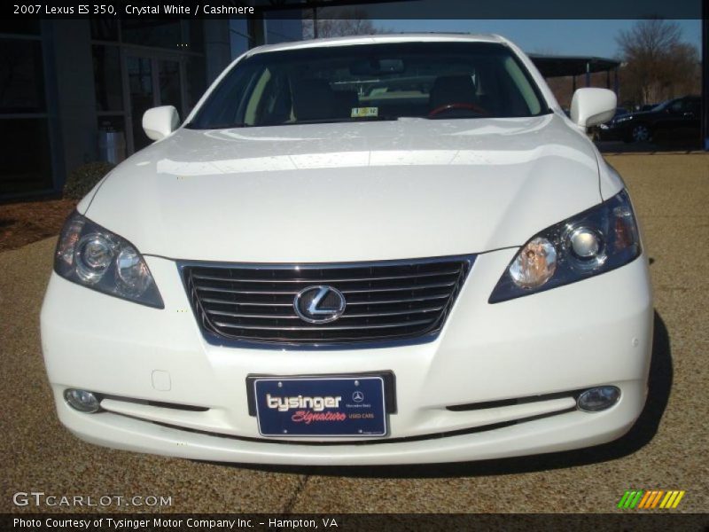 Crystal White / Cashmere 2007 Lexus ES 350