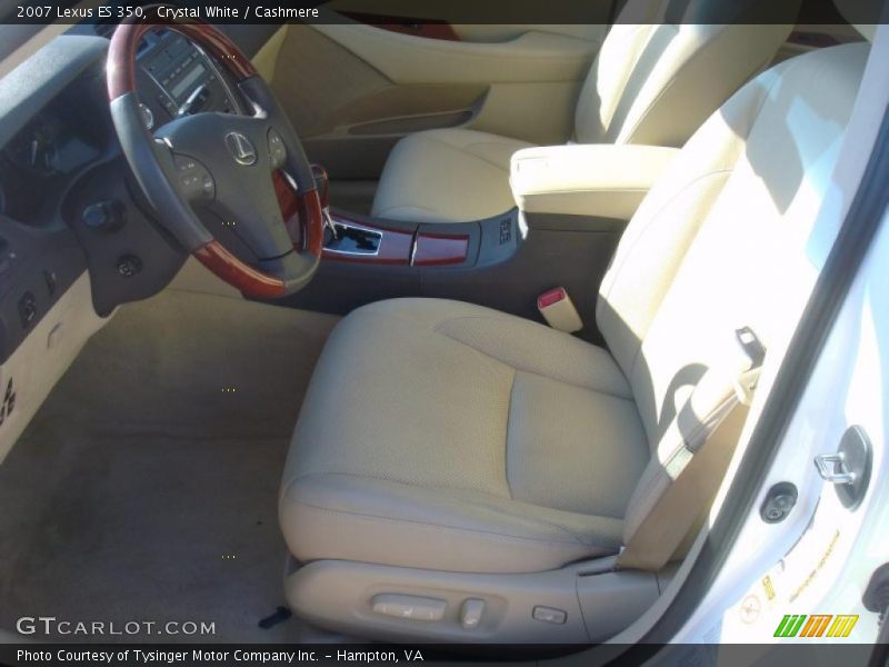 Crystal White / Cashmere 2007 Lexus ES 350