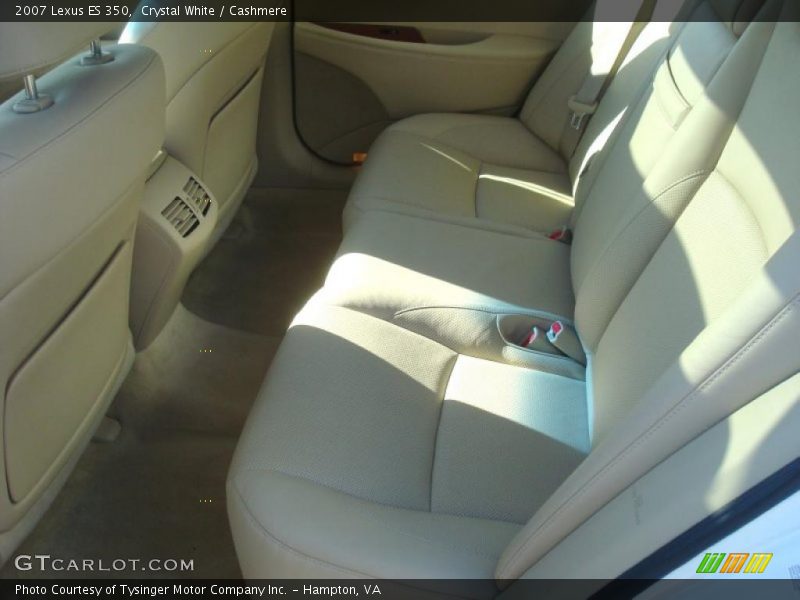 Crystal White / Cashmere 2007 Lexus ES 350