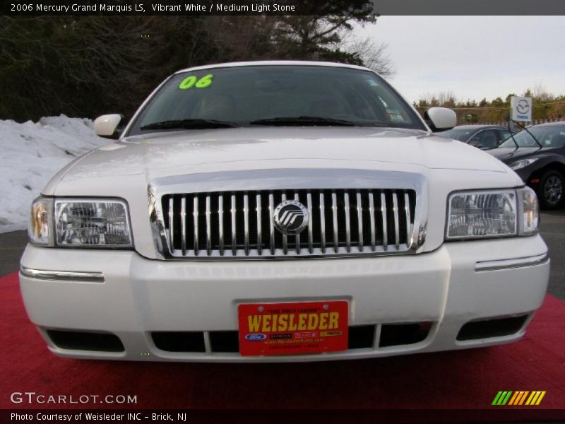 Vibrant White / Medium Light Stone 2006 Mercury Grand Marquis LS