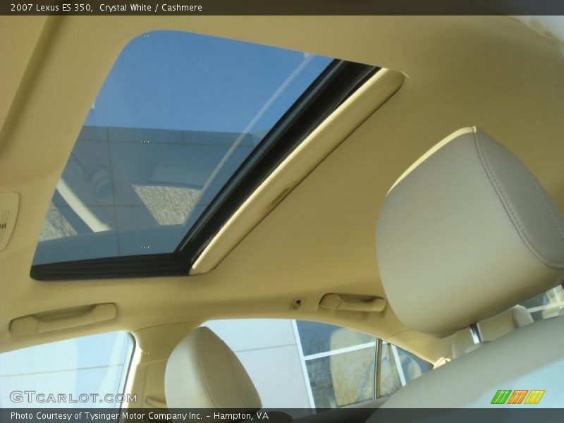 Crystal White / Cashmere 2007 Lexus ES 350