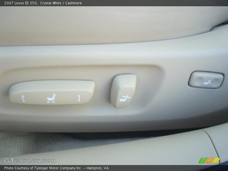 Crystal White / Cashmere 2007 Lexus ES 350