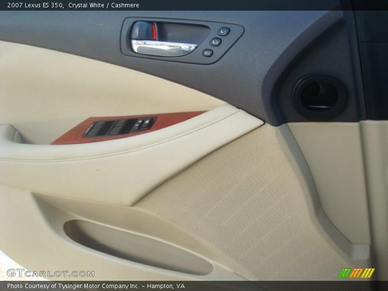 Crystal White / Cashmere 2007 Lexus ES 350