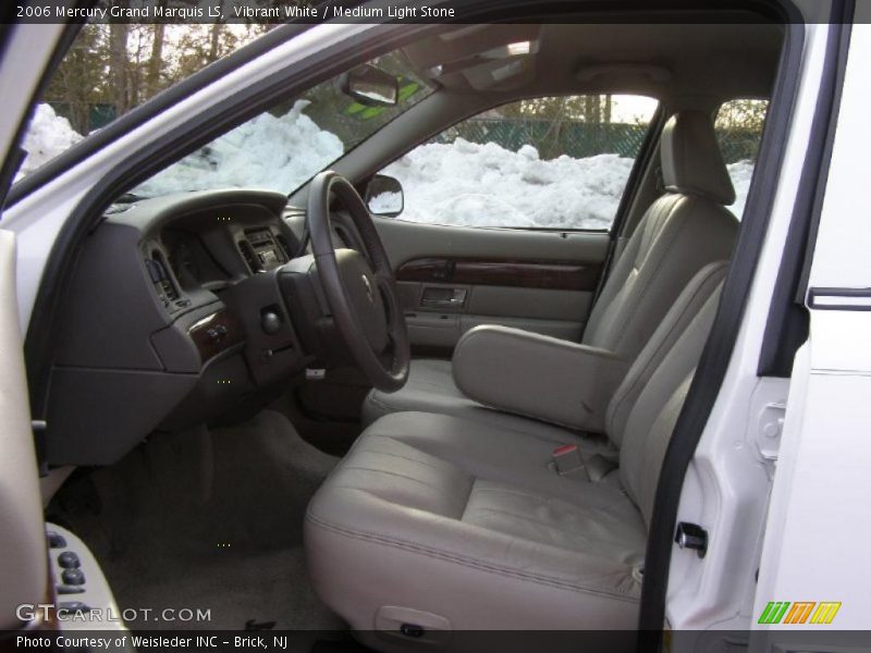 Vibrant White / Medium Light Stone 2006 Mercury Grand Marquis LS