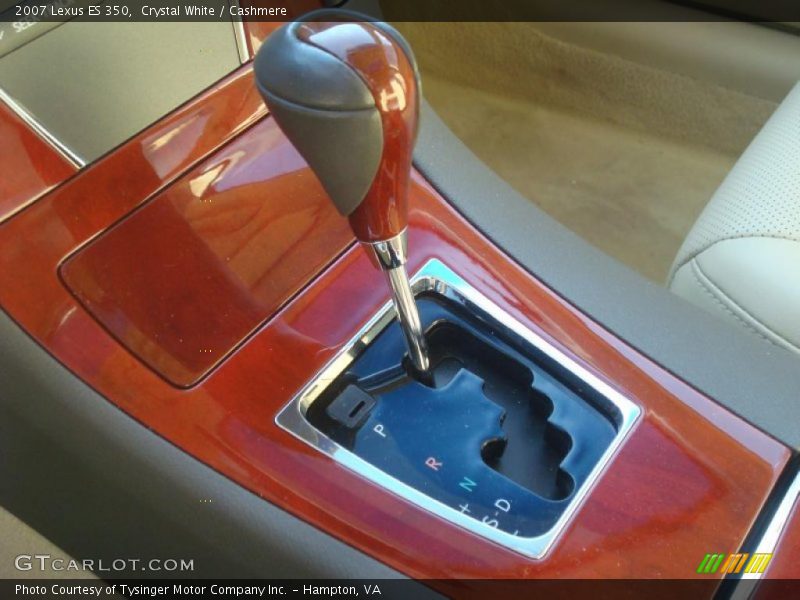 Crystal White / Cashmere 2007 Lexus ES 350