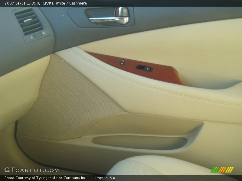 Crystal White / Cashmere 2007 Lexus ES 350