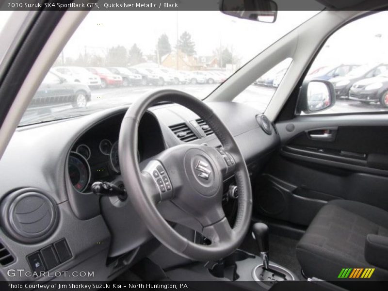  2010 SX4 SportBack GTS Black Interior