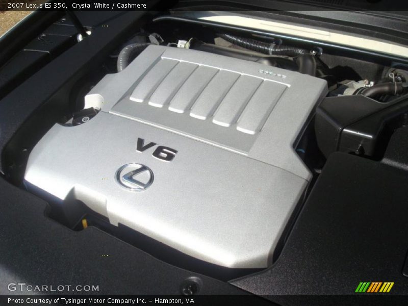 Crystal White / Cashmere 2007 Lexus ES 350