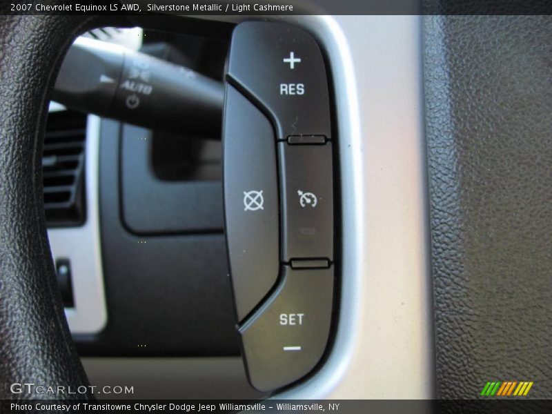 Silverstone Metallic / Light Cashmere 2007 Chevrolet Equinox LS AWD