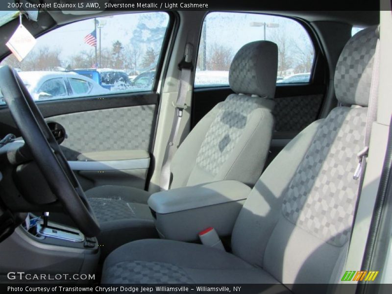 Silverstone Metallic / Light Cashmere 2007 Chevrolet Equinox LS AWD