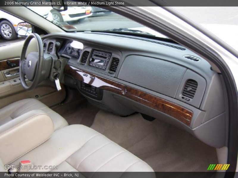 Vibrant White / Medium Light Stone 2006 Mercury Grand Marquis LS