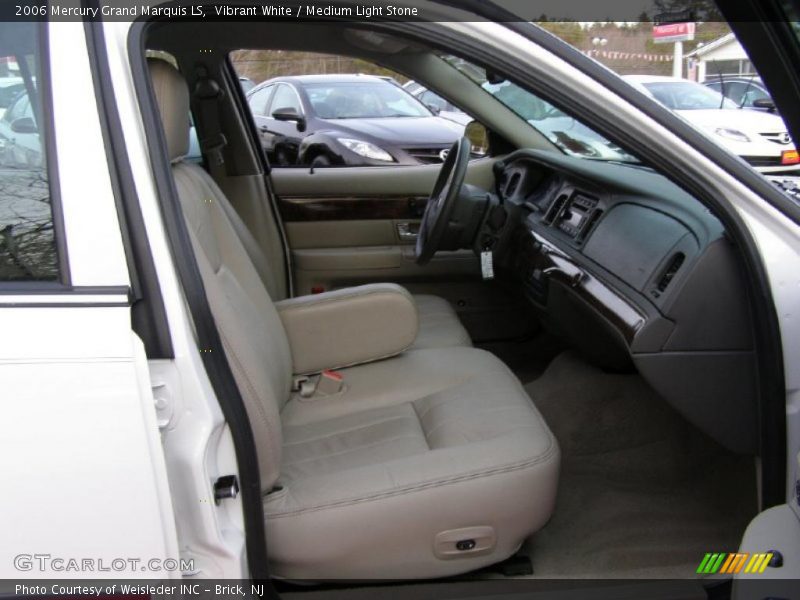 Vibrant White / Medium Light Stone 2006 Mercury Grand Marquis LS