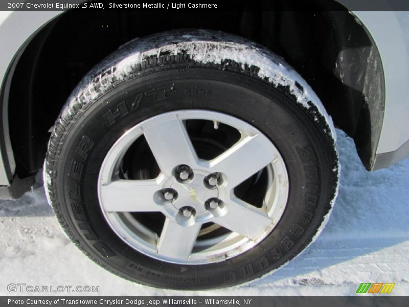 Silverstone Metallic / Light Cashmere 2007 Chevrolet Equinox LS AWD