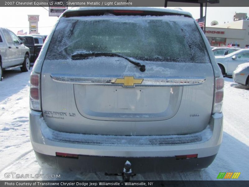 Silverstone Metallic / Light Cashmere 2007 Chevrolet Equinox LS AWD
