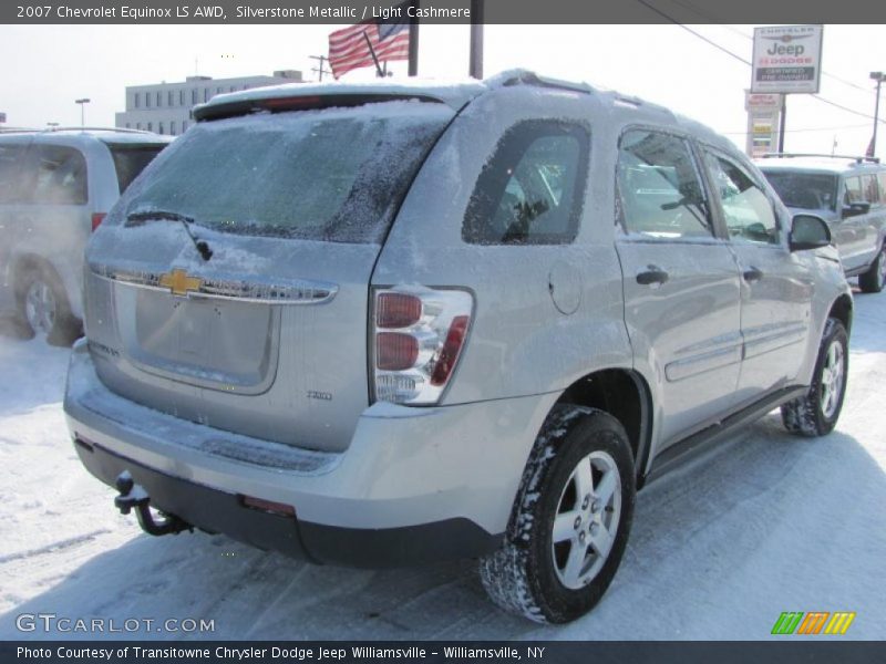 Silverstone Metallic / Light Cashmere 2007 Chevrolet Equinox LS AWD