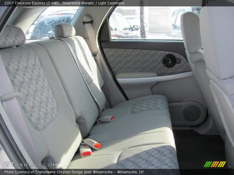 Silverstone Metallic / Light Cashmere 2007 Chevrolet Equinox LS AWD