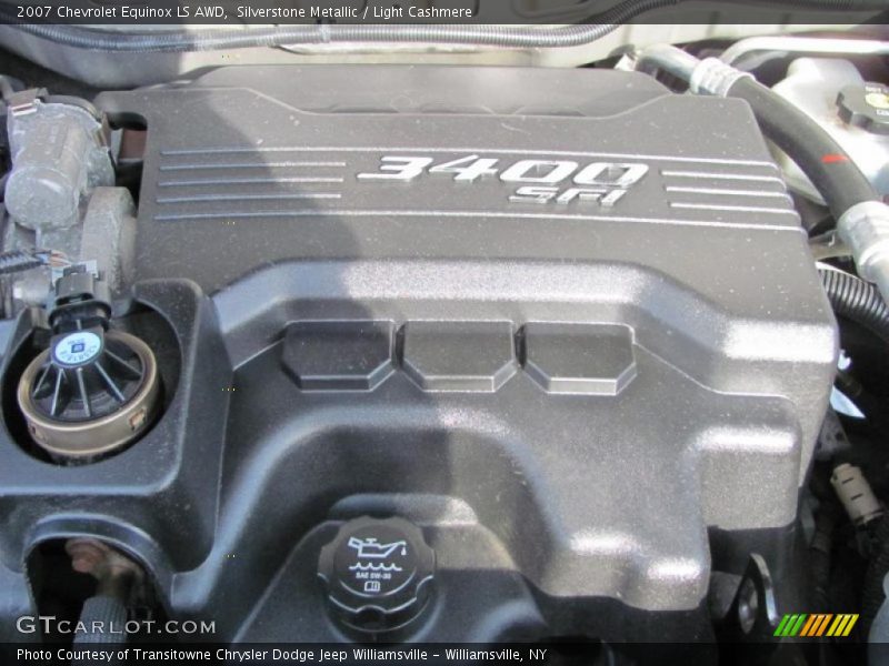 Silverstone Metallic / Light Cashmere 2007 Chevrolet Equinox LS AWD
