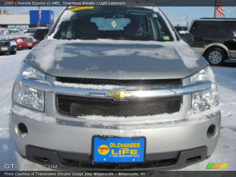 Silverstone Metallic / Light Cashmere 2007 Chevrolet Equinox LS AWD