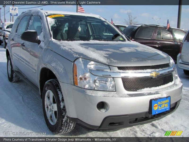 Silverstone Metallic / Light Cashmere 2007 Chevrolet Equinox LS AWD