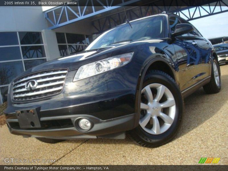 Black Obsidian / Willow 2005 Infiniti FX 35