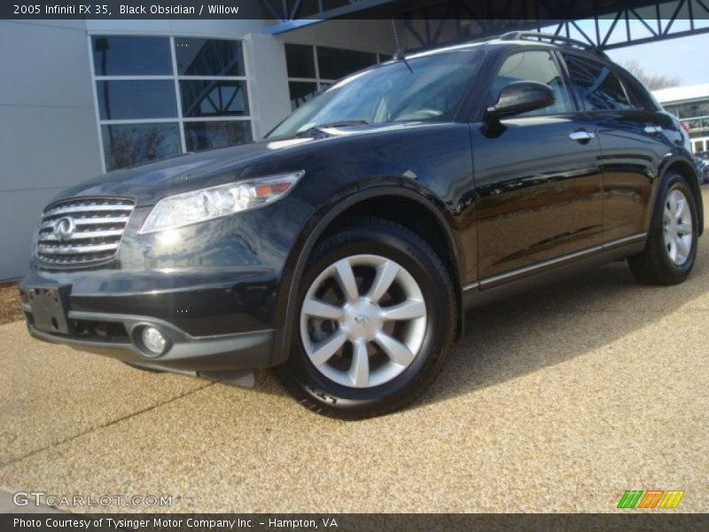 Black Obsidian / Willow 2005 Infiniti FX 35