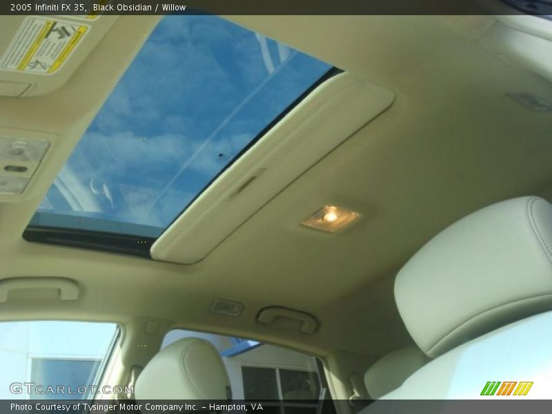Black Obsidian / Willow 2005 Infiniti FX 35