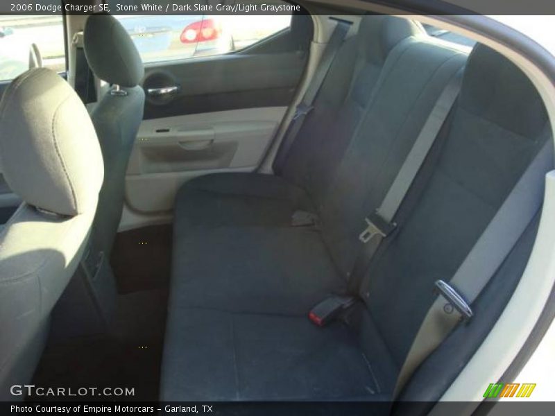 Stone White / Dark Slate Gray/Light Graystone 2006 Dodge Charger SE