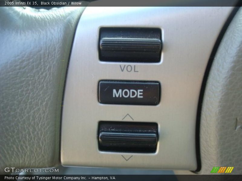 Black Obsidian / Willow 2005 Infiniti FX 35
