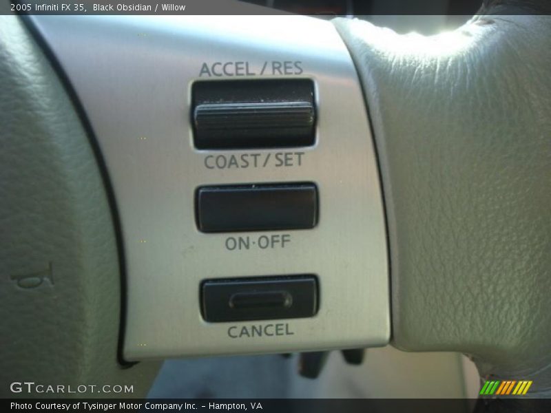 Black Obsidian / Willow 2005 Infiniti FX 35