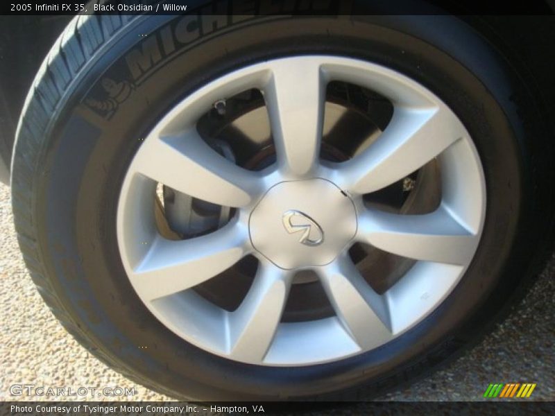 Black Obsidian / Willow 2005 Infiniti FX 35