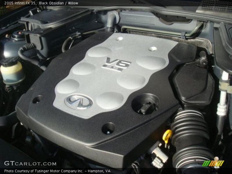 Black Obsidian / Willow 2005 Infiniti FX 35
