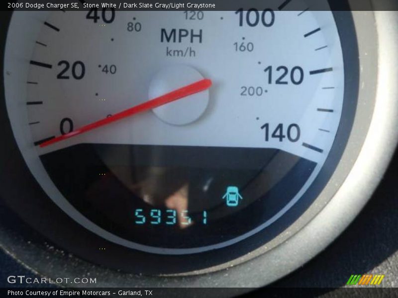 Stone White / Dark Slate Gray/Light Graystone 2006 Dodge Charger SE