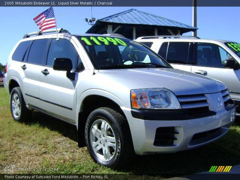 Liquid Silver Metallic / Charcoal 2005 Mitsubishi Endeavor LS