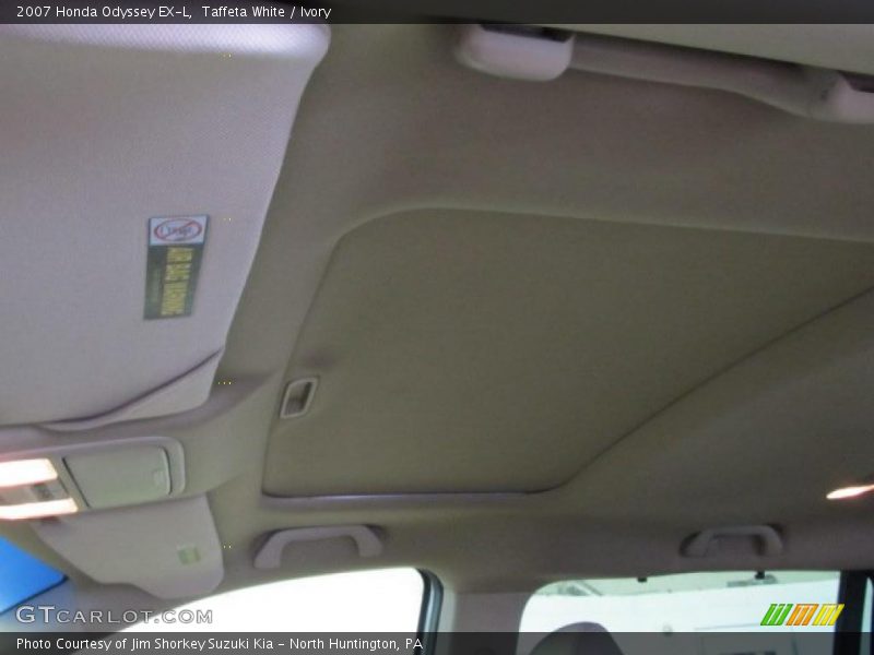 Taffeta White / Ivory 2007 Honda Odyssey EX-L