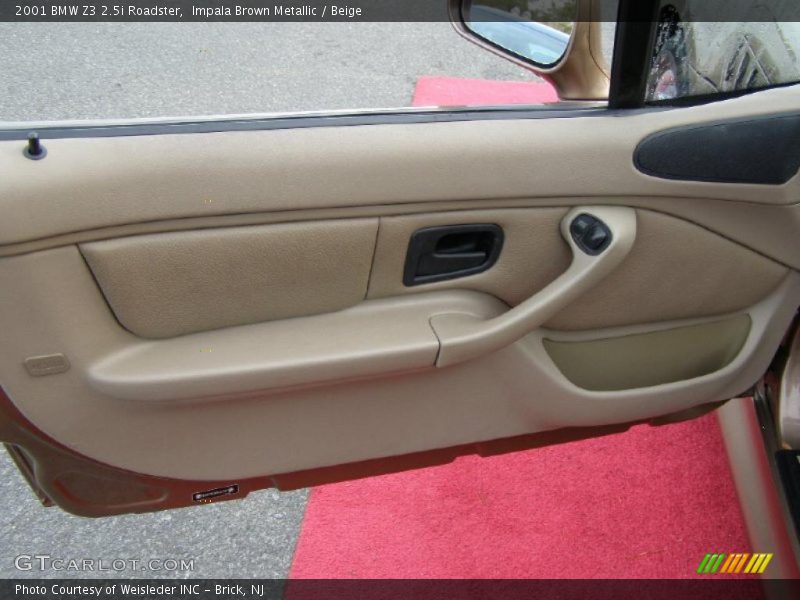 Door Panel of 2001 Z3 2.5i Roadster