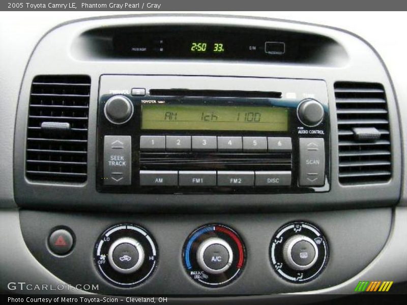 Phantom Gray Pearl / Gray 2005 Toyota Camry LE