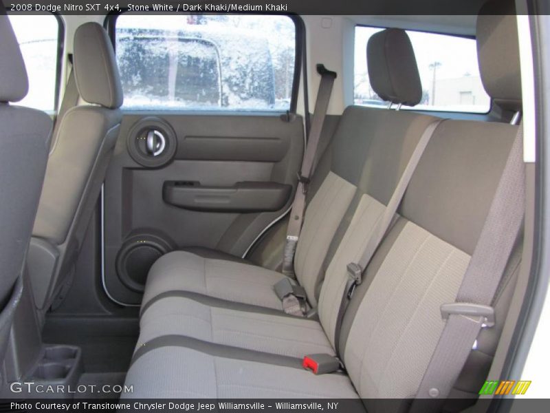 Stone White / Dark Khaki/Medium Khaki 2008 Dodge Nitro SXT 4x4