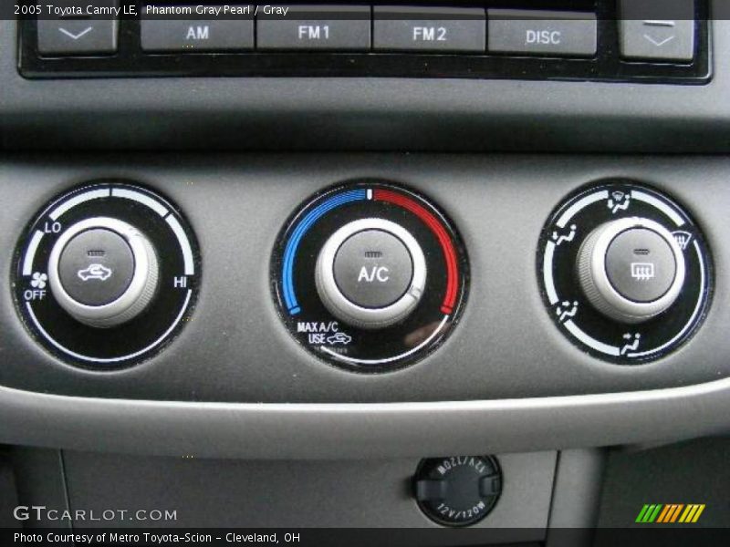 Phantom Gray Pearl / Gray 2005 Toyota Camry LE