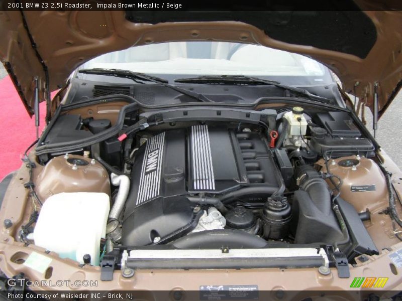  2001 Z3 2.5i Roadster Engine - 2.5 Liter DOHC 24-Valve Inline 6 Cylinder