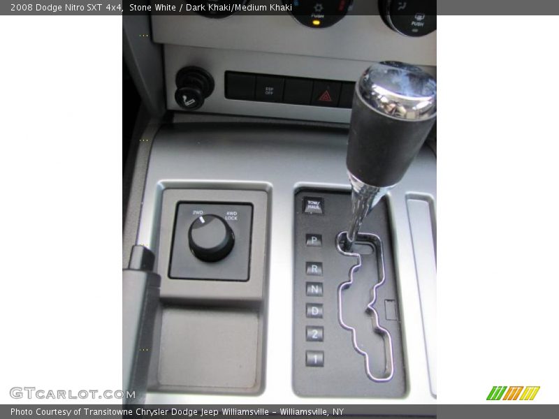 Stone White / Dark Khaki/Medium Khaki 2008 Dodge Nitro SXT 4x4