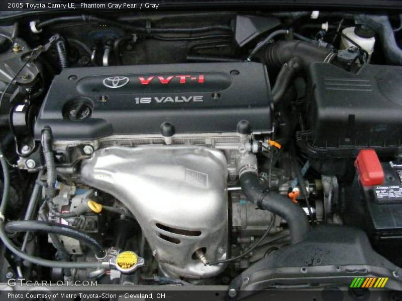 Phantom Gray Pearl / Gray 2005 Toyota Camry LE