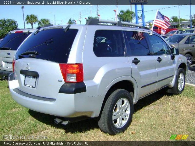 Liquid Silver Metallic / Charcoal 2005 Mitsubishi Endeavor LS