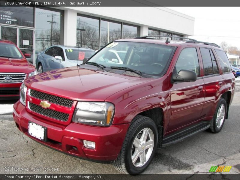 Red Jewel / Ebony 2009 Chevrolet TrailBlazer LT 4x4