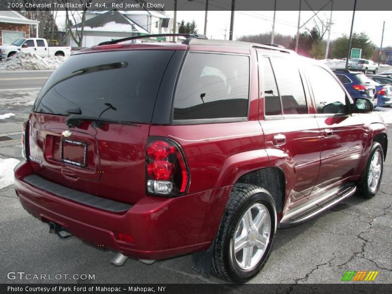 Red Jewel / Ebony 2009 Chevrolet TrailBlazer LT 4x4