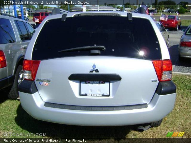 Liquid Silver Metallic / Charcoal 2005 Mitsubishi Endeavor LS