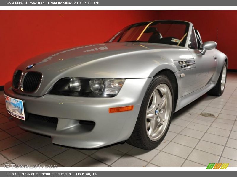 Titanium Silver Metallic / Black 1999 BMW M Roadster