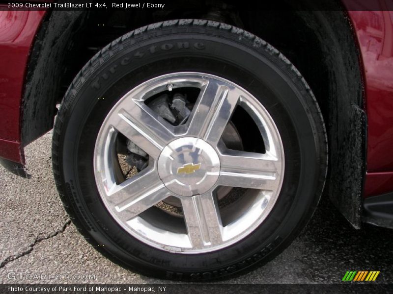 Red Jewel / Ebony 2009 Chevrolet TrailBlazer LT 4x4