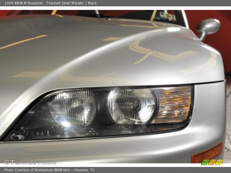 Titanium Silver Metallic / Black 1999 BMW M Roadster