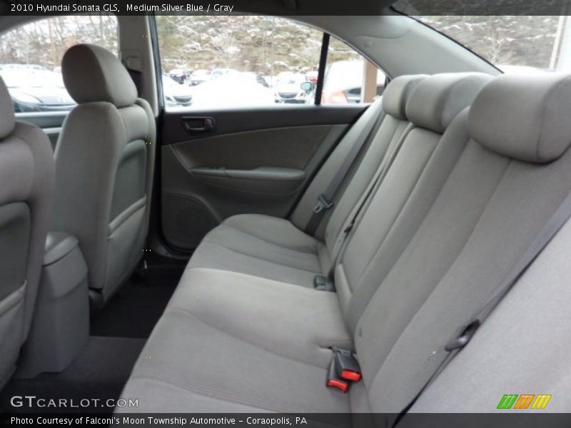 Medium Silver Blue / Gray 2010 Hyundai Sonata GLS