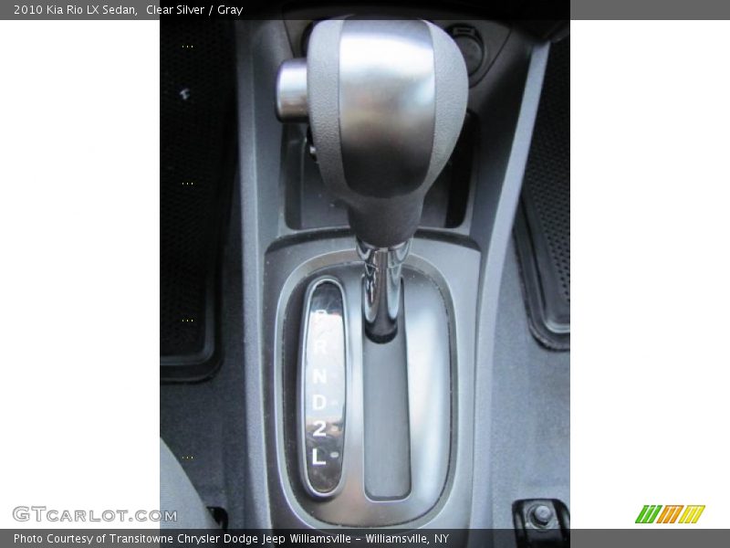 Clear Silver / Gray 2010 Kia Rio LX Sedan